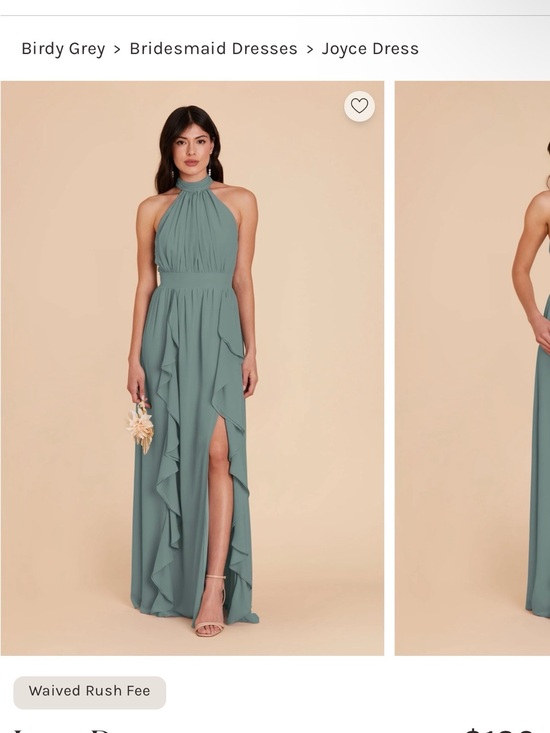 Birdy Grey Dresses & Skirts - Birdy Grey Joyce Chiffon Maxi Dress in Sea Glass color.